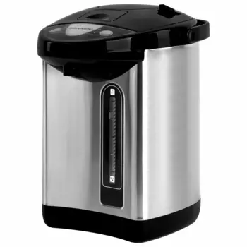 Термопот SONNEN TP-38 4л. 900 Вт, пластик/нержавеющая сталь, черный/серебристый (456710)