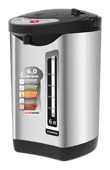 Термопот Starwind STP5401 6л. 800Вт, -, серебристый (STP5401)