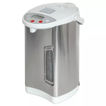 Термопот SUPRA TPS-5011 5л. 750 Вт, пластик, серебристый/белый (TPS-5011)