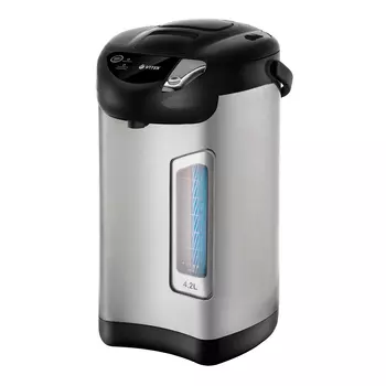 Термопот VITEK VT-1199 4.2л. 730 Вт, нержавеющая сталь, серебристый/черный (VT-1199)