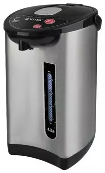 Термопот VITEK VT-7101 4.2л. 730Вт, металл/пластик, серебристый (VT-7101)