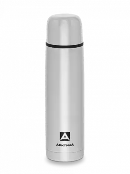 Термос АРКТИКА 101-1000, 1л, корпус сталь/колба сталь, серебристый (101-1000/SIL)