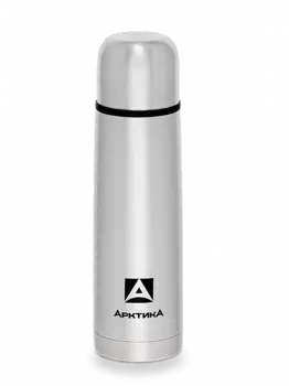 Термос АРКТИКА 101-500, 500мл, корпус сталь/колба сталь, серебристый (101-500/SIL)
