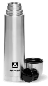 Термос АРКТИКА 101-750P, 750мл, корпус сталь/колба сталь, серебристый (101-750P/SIL)