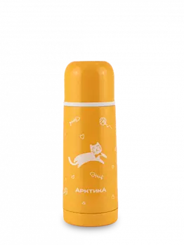 Термос АРКТИКА 102-350, 350мл, корпус сталь/колба сталь, желтый (102-350/YEL)