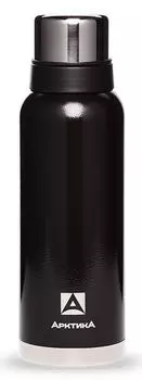 Термос АРКТИКА 106-1200, 1.2 л, корпус сталь/колба сталь, черный (106-1200/BLA)