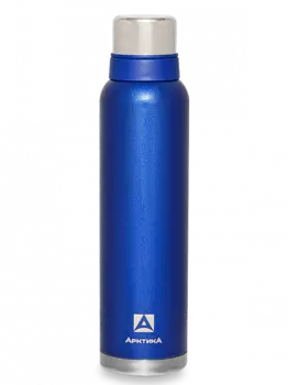 Термос АРКТИКА 106-1600, 1.6л, корпус сталь/колба сталь, синий (106-1600/BLU)