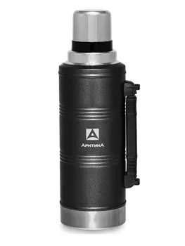 Термос АРКТИКА 106-2200P, 2.2 л, корпус сталь/колба сталь, черный (106-2200P/BLA)
