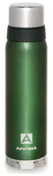 Термос АРКТИКА 106-900, 900 мл, корпус нержавеющая сталь/колба сталь, зеленый (106-900/GRE)