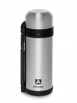 Термос АРКТИКА 201-1500, 1.5л, корпус сталь/колба сталь, серебристый/черный (201-1500/SIL)