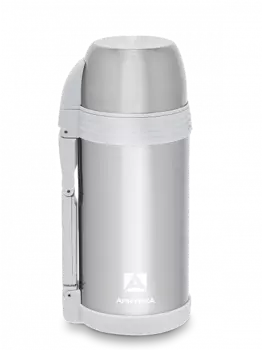 Термос АРКТИКА 205-1500, 1.5л, корпус сталь/колба сталь, серебристый/белый (205-1500/SIL)