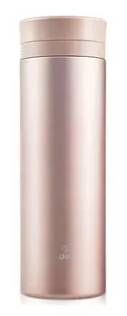 Термос Deli 17659gold, 480мл, корпус сталь/колба сталь, золотой (17659GOLD)