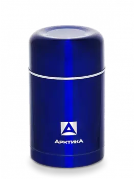 Термос для еды АРКТИКА 302-750, 750 мл, корпус сталь/колба сталь, синий (302-750/BLUE)