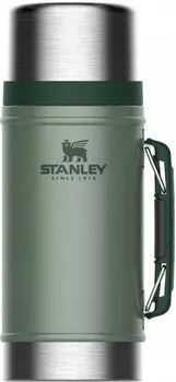 Термос для еды Stanley The Legendary Classic Food Jar, 940мл, корпус сталь/колба сталь, зеленый (10-07937-003)