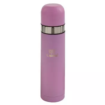 Термос LAIMA, 500 мл, корпус нержавеющая сталь/колба нержавеющая сталь, розовый (605120)