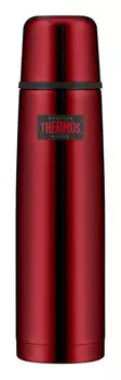 Термос THERMOS FBB-1000, 1л, корпус сталь/колба сталь, красный (957054)