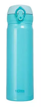 Термос THERMOS JNL-502 SKY, 500мл, корпус сталь/колба сталь, голубой (924179)