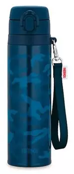 Термос THERMOS JNT-552 NVY, 550 мл, корпус нержавеющая сталь/колба нержавеющая сталь, синий (561619)