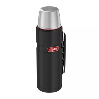 Термос THERMOS SK2010 RCMB, 1.2л, корпус сталь/колба сталь, черный (385055)