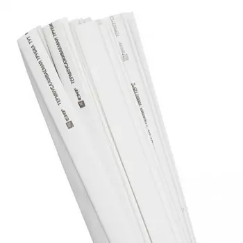 Термоусаживаемая трубка ТУТ EKF tut-16-w-1m, 1.6 см/8 мм, 1 шт. x 1 м, белый (tut-16-w-1m)