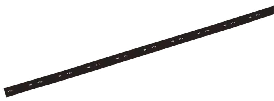 Термоусаживаемая трубка ТУТ IEK нг-LS 40/20, 40 мм/20 мм, 2:1, 1 шт. x 1 м, черный (UDRS-D40-1-K02)