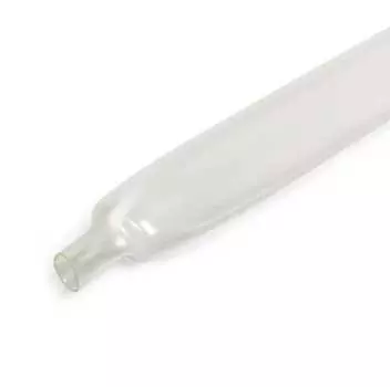 Термоусаживаемая трубка ТУТ КВТ ТУТ (HF)-10/5, 1 см/5 мм, 2:1, 1 шт. x 50 м, прозрачный (83269)