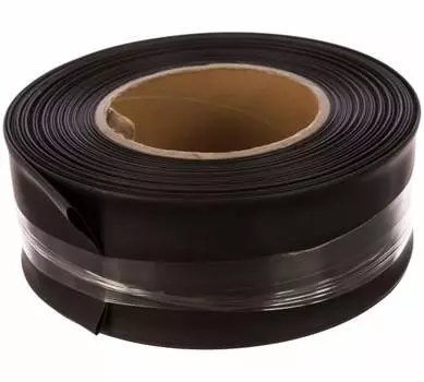 Термоусаживаемая трубка ТУТ КВТ ТУТнг-LS-50/25, 5 см/2.5 см, 2:1, 1 шт. x 25 м, черный (60097)