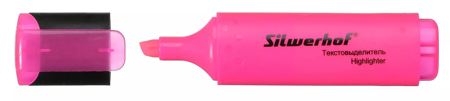 Текстовыделитель Silwerhof Blaze скошенный пиш. наконечник 1-5мм розовый картон (108036-08)