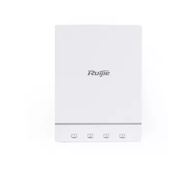 Точка доступа Reyee (Ruijie) RG-AP180, LAN: 5x1 Гбит/с, 802.11a/b/g/n/ac/ax, 2.4 / 5 ГГц, до 1.78 Гбит/с, внутренних антенн: 4, PoE (RG-AP180)