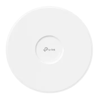 Точка доступа TP-LINK EAP783 2xLAN: 10 Гбит/с, 10 Гбит/с, 802.11a/b/g/n/ac/ax/be, 2.4/5/6 ГГц, до 18.7 Гбит/с, внутренних антенн: 12x5.5 дБи, PoE (EAP783)