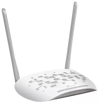 Точка доступа TP-LINK TL-WA801N, LAN: 1x100 Мбит/с, 802.11b/g/n, 2.4 ГГц, до 300 Мбит/с, внешних антенн: 2, PoE