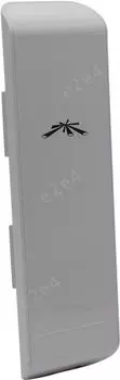 Точка доступа Ubiquiti NanoStation M5, LAN: 2x100 Мбит/с, 802.11a/b/g/n, 5 ГГц, до 150 Мбит/с, внутренних антенн: 1x16dBi, PoE (NSM5)