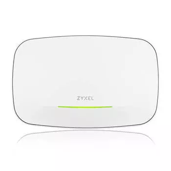 Точка доступа ZYXEL NebulaFlex NWA130BE 2xLAN: 2.5 Гбит/с, 2.5 Гбит/с, 802.11a/b/g/n/ac/ax/be, 2.4 / 5 ГГц, до 4.32 Гбит/с, внутренних антенн: 2x4 дБи, PoE (NWA130BE-WW0101F)