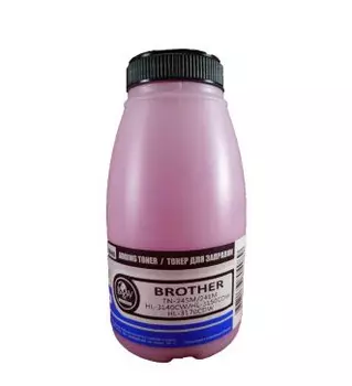 Тонер B&amp;W BPR-307M-60, бутыль 60 г, пурпурный, совместимый для Brother HL-3140CW/HL-3150CDW/HL-3170CDW/DCP-9020CDW/MFC-9140CDN/MFC-9330CDW/MFC-9340CDW