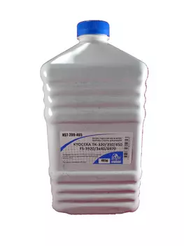 Тонер B&W KST-209-465, бутыль 465 г, черный, совместимый для Kyocera TK-320/350/450 FS-3920/3040/3140/3540/3640/6970, Standart