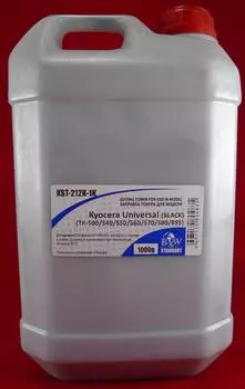 Тонер B&W KST-222-1K, канистра 1 кг, черный, совместимый для Kyocera TK-3190 /TK-360 /TK-3110 /TK-3130/ TK-350/ TK-475/ TK-1110/ TK-1120/ TK-1150/ TK-1200/ TK-3160 /TK-3170/ TK-1130/ TK-1140/ TK-1160/ TK-1170/ TK-70/ TK-710/ TK-725/ TK-7105/ TK-7205/ TK-6115