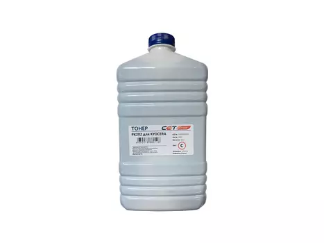 Тонер CET PK202, бутыль 500 г, голубой, совместимый для Kyocera ECOSYS P6030cdn, FS-C5300DN, FS-5350DN, TASKalfa 250ci, TASKalfa 300ci, ECOSYS M6026cidn, ECOSYS M6526cdn, ECOSYS M6526cidn, ECOSYS P6026cdn, FS-C2026MFP, FS-C2126MFP, FS-C2126MFP+, FS-C2526MFP, FS-C2626MFP, FS-C5250DN, FS-C8520MFP, FS-C8525MFP, TASKalfa 205c, TASKalfa 255c, TASKalfa 2551ci, TASKalfa 2550ci, ECOSYS P7035cdn, FS-C5400DN, FS-C5100DN, TASKalfa 400ci, TASKalfa 500ci, FS-C5200DN, ECOSYS P6021cdn, FS-C5150DN, FS-C8020MFP, FS-C8025MFP, FS-C8520MFP, FS-C8525MFP (OSP0202C-500)