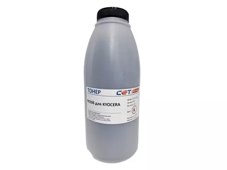 Тонер CET PK206, бутыль 100 г, черный, совместимый для Kyocera ECOSYS M6035cidn, ECOSYS M6535cidn, ECOSYS P6035cdn, ECOSYS P7040cdn, ECOSYS M6030cdn, ECOSYS M6530cdn, ECOSYS P6130cdn (OSP0206K-100)