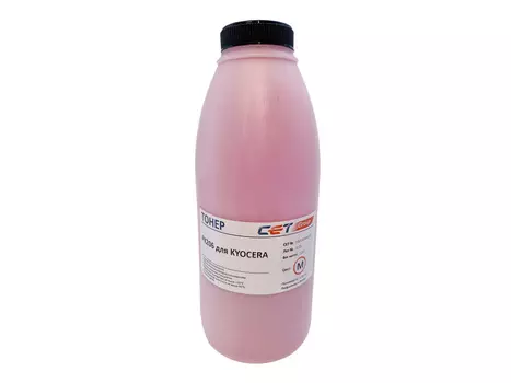 Тонер CET PK206, бутыль 100 г, пурпурный, совместимый для Kyocera ECOSYS M6035cidn, ECOSYS M6535cidn, ECOSYS P6035cdn, ECOSYS P7040cdn, ECOSYS M6030cdn, ECOSYS M6530cdn, ECOSYS P6130cdn (OSP0206M-100)