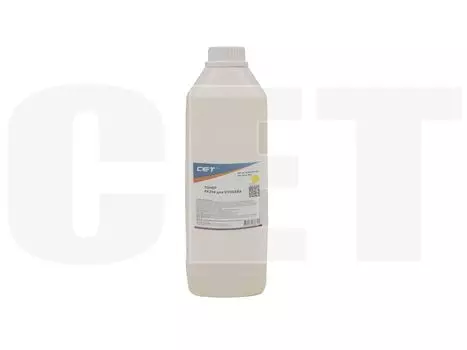 Тонер CET PK294, бутыль 500 г, желтый, совместимый для Kyocera ECOSYS P6230cdn/ECOSYS P5026cdw/ECOSYS P5026cdn/ECOSYS P5021cdw/ECOSYS P5021cdn/ECOSYS M6630cidn/ECOSYS M6230cidn/ECOSYS M5526cdw/ECOSYS M5526cdn/ECOSYS M5521cdw/ECOSYS M5521cdn (OSP0294Y-500)