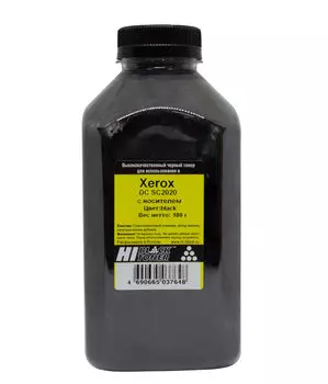 Тонер Hi-Black, бутыль 180 г, черный, совместимый для Xerox DC SC2020, с носителем (20111307)
