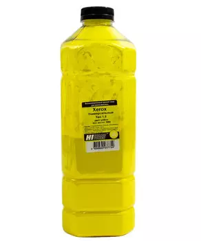 Тонер Hi-Color Тип 1.0, бутыль 500 г, желтый, совместимый для Xerox универсальный (20111339)