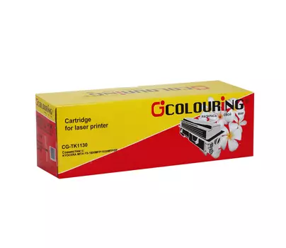 Тонер-картридж Colouring CG-TK-1130 для Kyocera FS-1030MFP/1030DP/ ECOSYS M2030dn/M2530dn (3000стр)