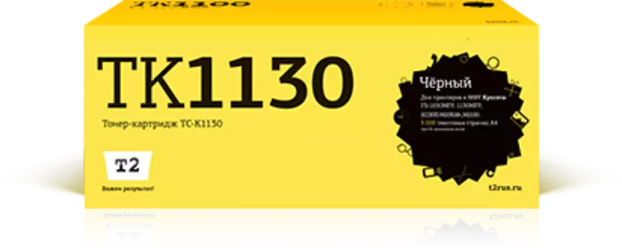 Картридж лазерный T2 TC-K1130 (TK-1130/1T02MJ0NLC / 1T02MJ0NL0), черный, совместимый для Kyocera FS-1030MFP/1130MFP