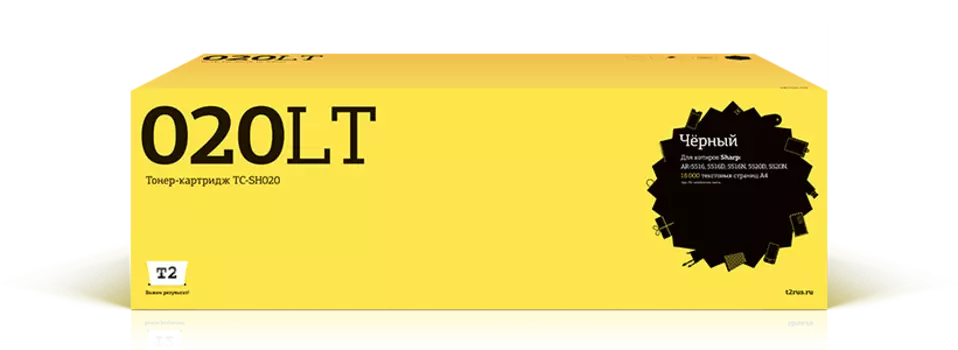 Тонер-картридж T2 TC-SH202 (AR-202LT) для Sharp AR-163/201/206/AR-M160/160RU/205/205RU (16000стр), черный