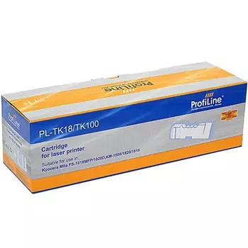 Картридж лазерный ProfiLine PL-TK-100/TK-18 (TK-100/TK-18), черный, 7200 страниц, совместимый для Kyocera Mita FS-1018MFP/1020D/KM-1500/1820/1815