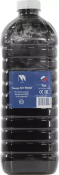 Тонер NV Print, бутыль 1 кг, черный, совместимый для Kyocera универсальный