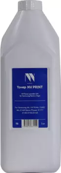 Тонер NV Print, бутыль 1 кг, черный, совместимый для Samsung ML-1610/1640/2160, Xerox Phaser 3117/3140/3155/3160