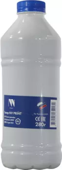 Тонер NV Print, бутыль 280 г, черный, совместимый для Kyocera универсальный