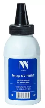 Тонер NV Print NV-Brother (50г) 50 г, черный, совместимый для Brother HL-1112, HL-1212, DCP-1512